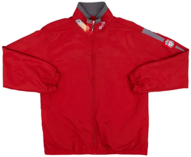 2005-06 Liverpool Reebok Track Jacket - 5/10 - (XL.Boys)
