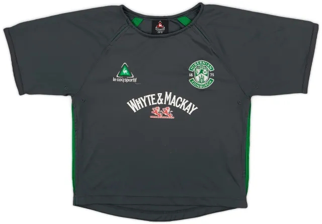 2007-08 Hibernian Le Coq Sportif Training Shirt - 8/10 - (S.Boys)