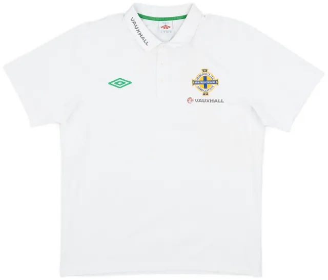 2010-12 Northern Ireland Umbro Polo Shirt - 8/10 - (XL)