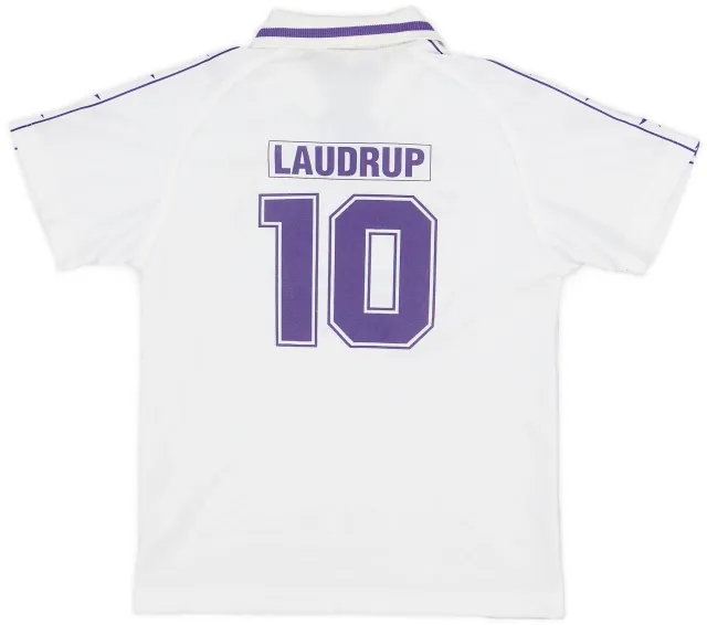 1994-96 Real Madrid Taquy Home Shirt Laudrup #10 - 6/10 - (S.Boys)