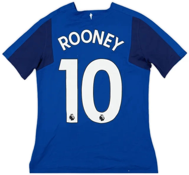 2017-18 Everton Home Shirt Rooney #10 - 8/10 - (L.Boys)