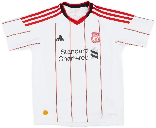 2010-11 Liverpool Away Shirt - 5/10 - (S.Boys)