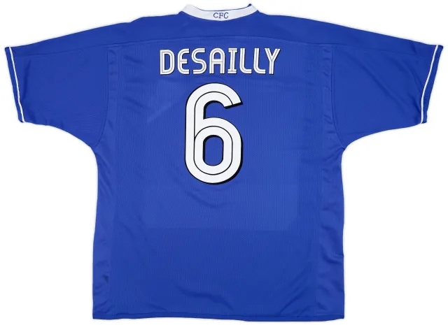 2003-05 Chelsea Home Shirt Desailly #6 - 7/10 - (L)