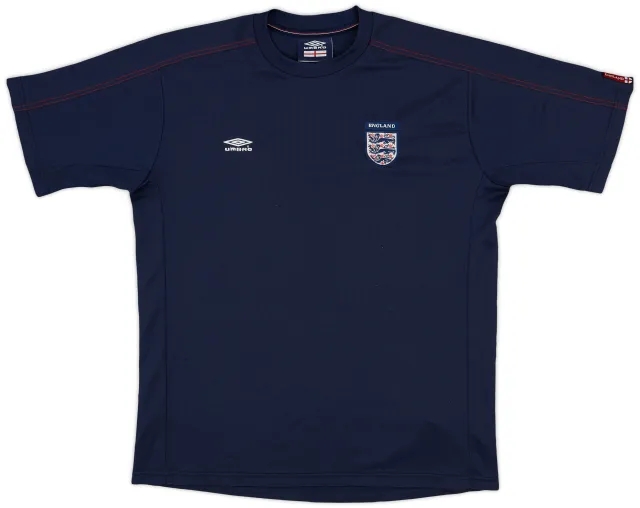2002-04 England Umbro Training Shirt - 7/10 - (L)