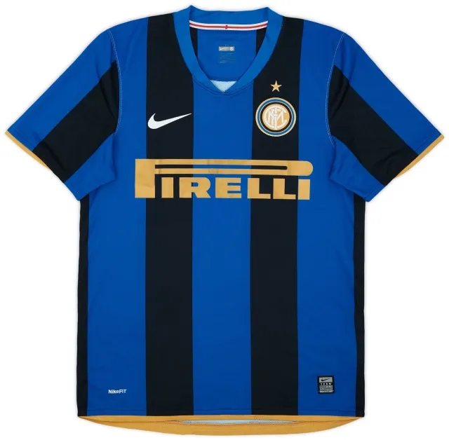 2008-09 Inter Milan Home Shirt - 4/10 - (S)