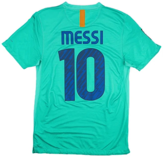2010-11 Barcelona Away Shirt Messi #10 - 5/10 - (S)