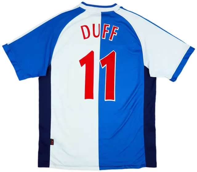 2000-02 Blackburn Home Shirt Duff #11 - 5/10 - (L)