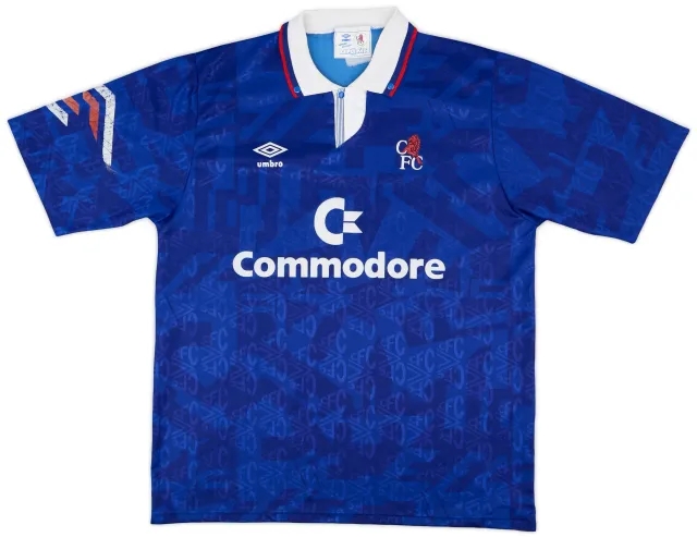 1991-93 Chelsea Home Shirt - 6/10 - (L/XL)