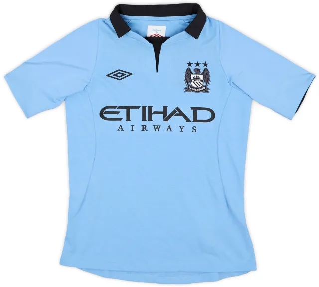 2012-13 Manchester City Home Shirt - 5/10 - (S.Boys)