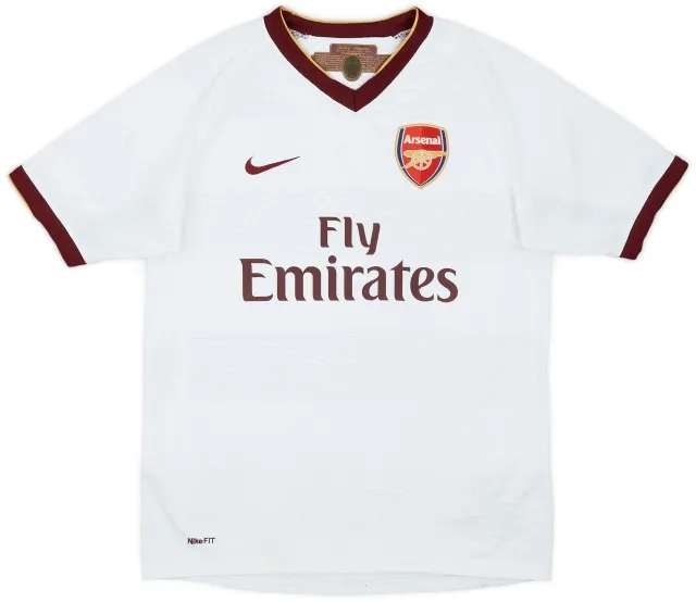 2007-08 Arsenal Away Shirt - 6/10 - (L.Boys)