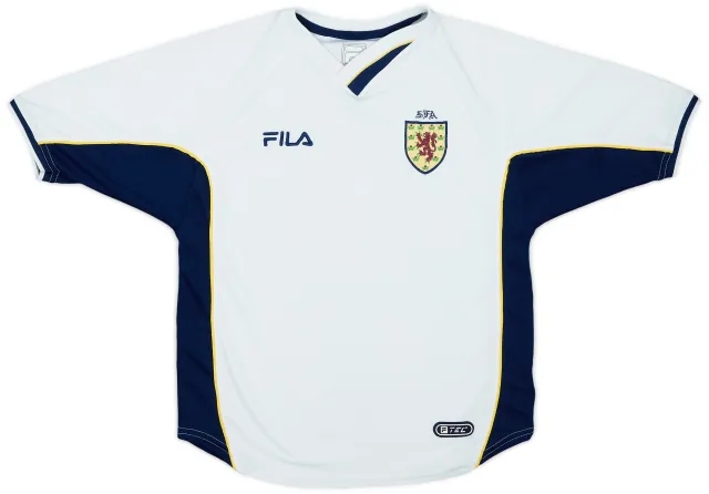 2000-02 Scotland Away Shirt - 8/10 - (L.Boys)