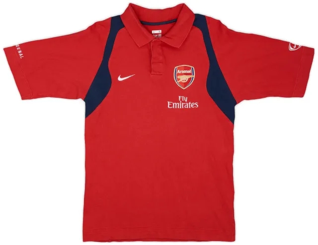 2007-08 Arsenal Nike Polo Shirt - 7/10 - (S)