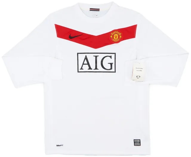 2009-10 Manchester United GK Shirt (XL.Boys)