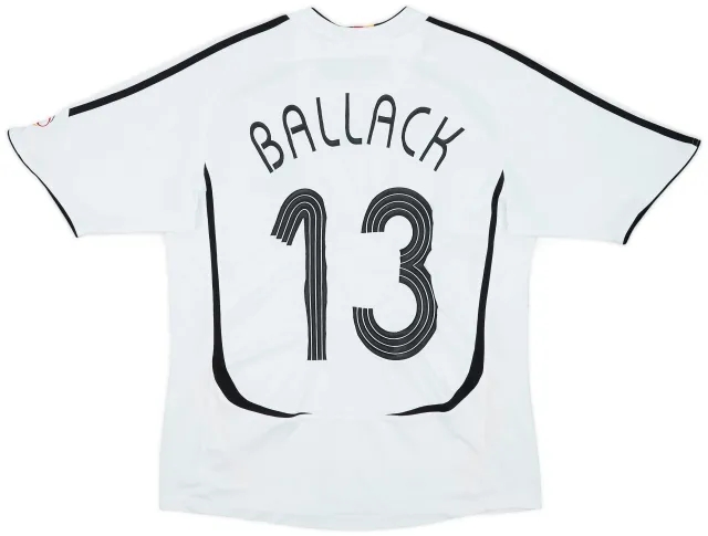 2005-07 Germany Home Shirt Ballack #13 - 8/10 - (XL.Boys)