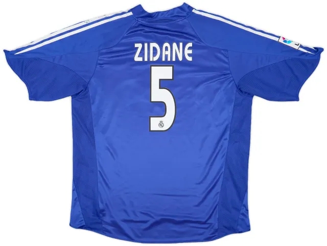 2004-05 Real Madrid Third Shirt Zidane #5 - 7/10 - (XL)