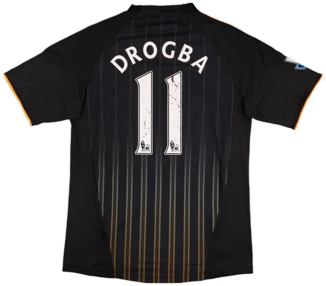 2010-11 Chelsea Away Shirt Drogba #11 - 5/10 - (L)