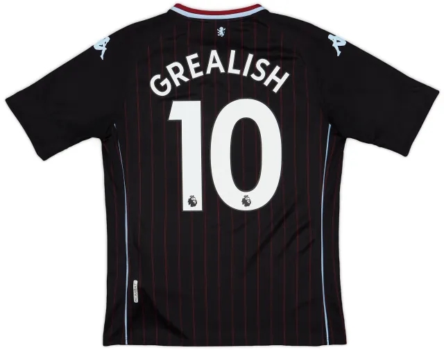 2020-21 Aston Villa Away Shirt Grealish #10 - 9/10 - (M)