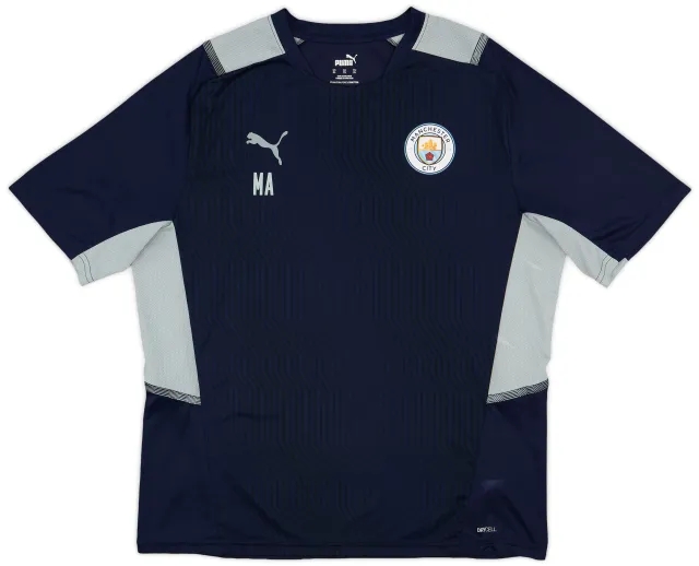 2019-20 Manchester City Staff Issue Puma Training Shirt MA (Arteta) - 8/10 - (XL)