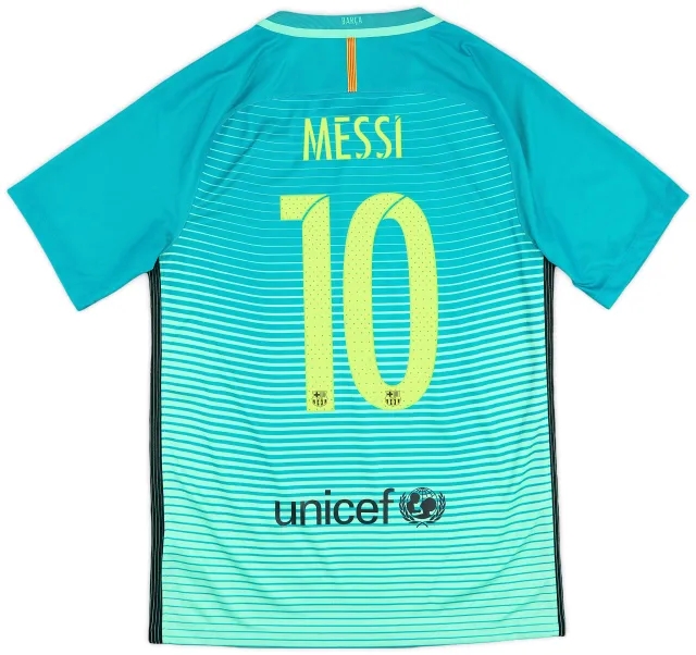 2016-17 Barcelona Third Shirt Messi #10 - 9/10 - (S)