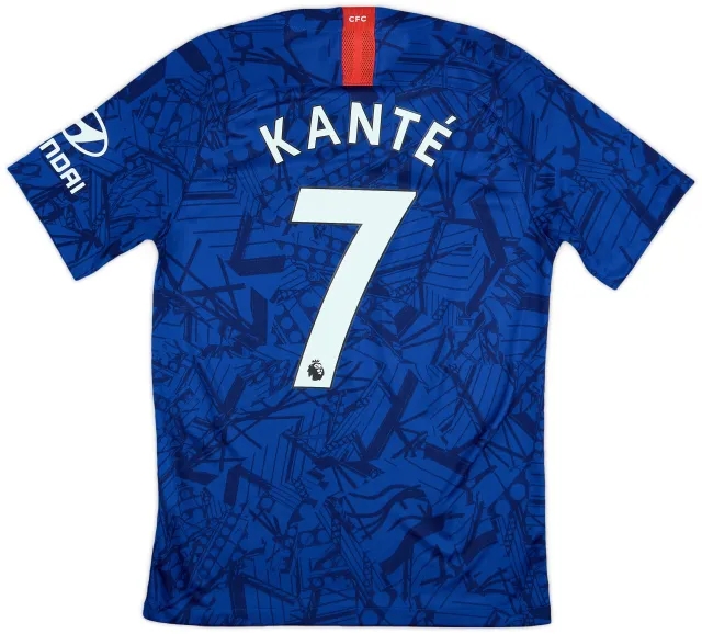 2019-20 Chelsea Home Shirt Kante #7 - 10/10 - (S)