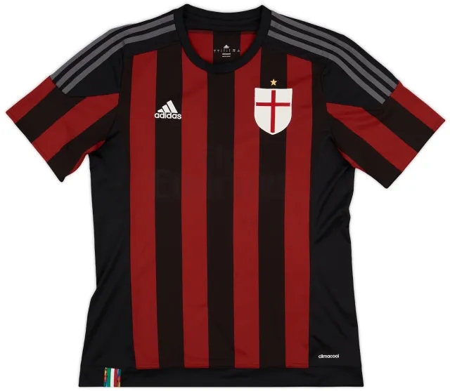 2015-16 AC Milan Home Shirt - 4/10 - (L)