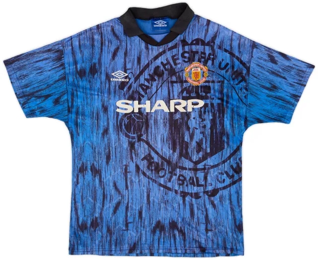 1992-93 Manchester United Away Shirt - 6/10 - (L)