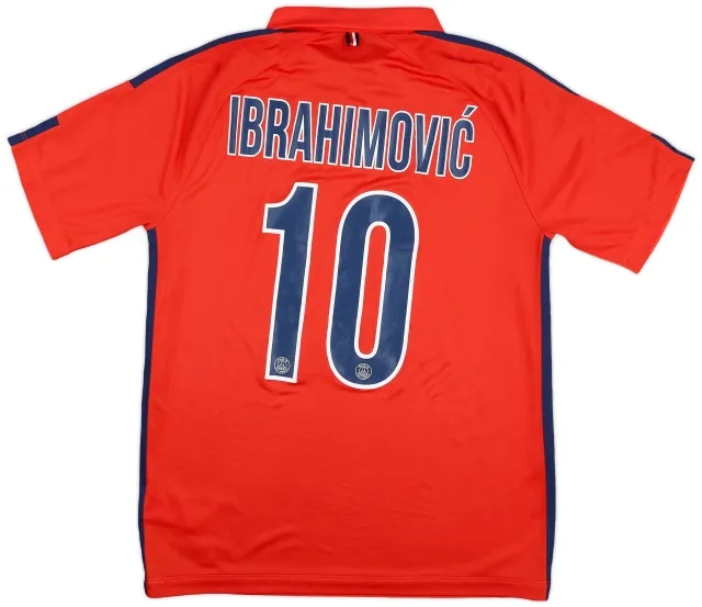 2014-15 Paris Saint-Germain Third Shirt Ibrahimovic #10 - 5/10 - (M)