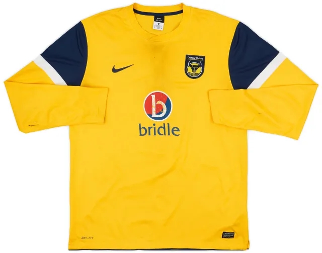 2011-12 Oxford United Home L/S Shirt - 4/10 - (XL)
