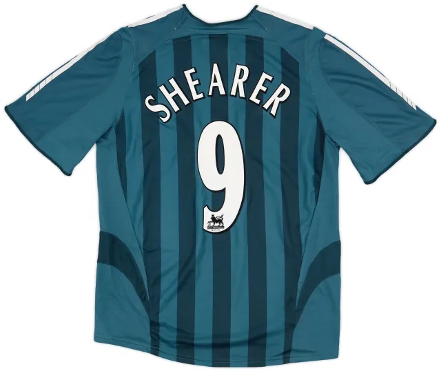 2005-06 Newcastle Away Shirt Shearer #9 - 8/10 - (L)