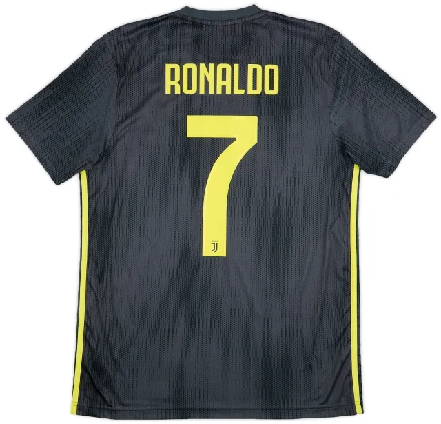 2018-19 Juventus Third Shirt Ronaldo #7 - 6/10 - (M)