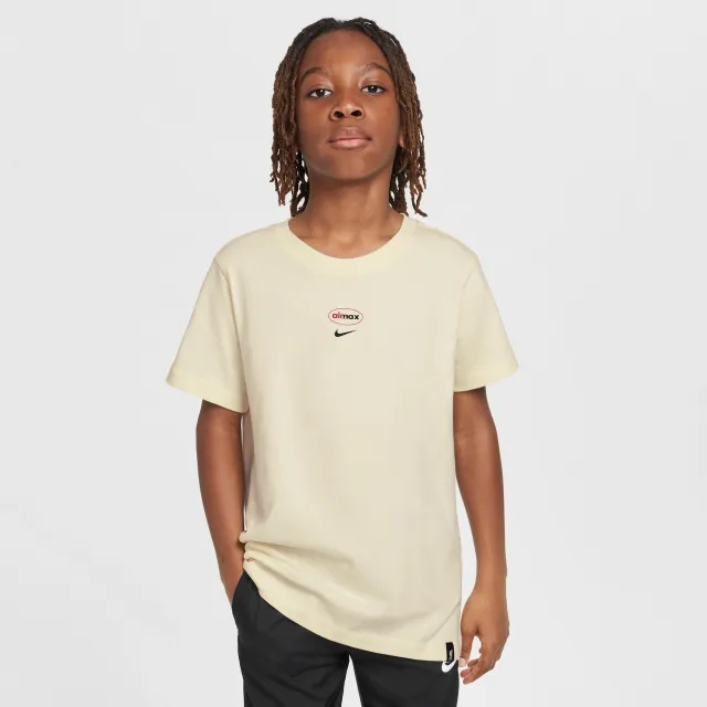 Liverpool F.C. Air Max Older Kids' Nike Football T-Shirt - White