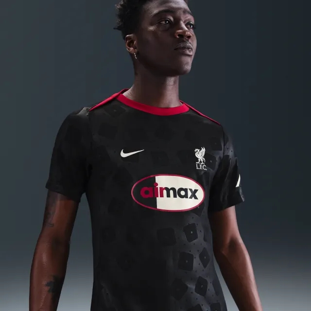 Liverpool F.C. Academy Pro Special Edition Men's Nike Dri-FIT Football Short-Sleeve Top - Black - Polyester