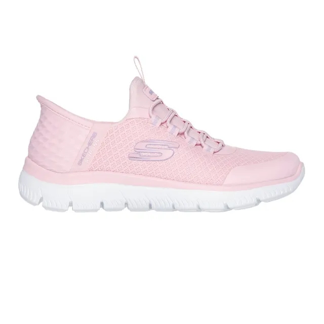Skechers Girls Slip-ins: Summits Sneaker in Light Pink