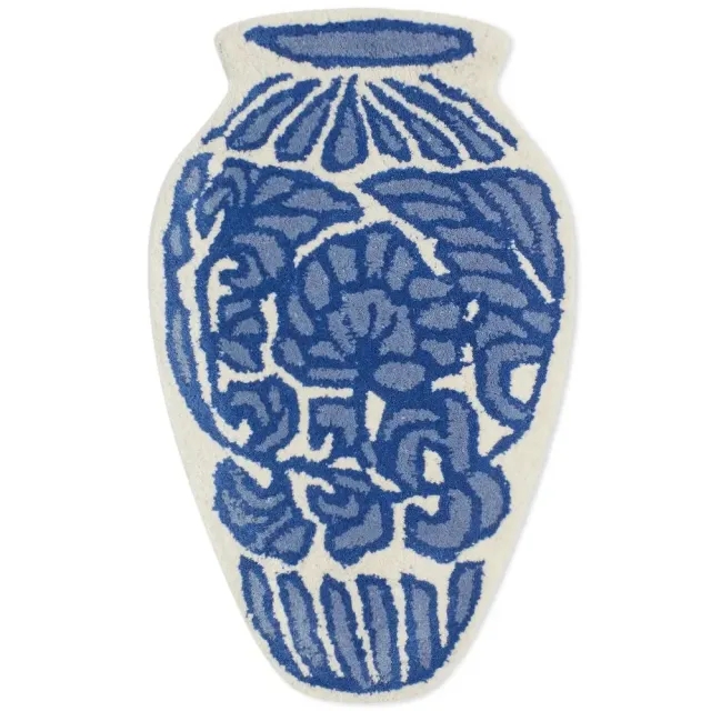 Bongusta Ming Vase Rug Blue