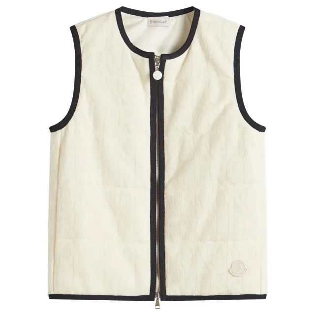 Moncler Women's Quilted Vest Beige