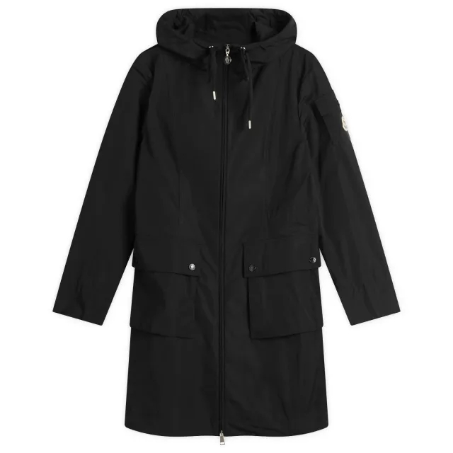 Moncler Women's Laerte Long Parka Black