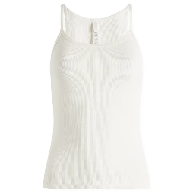 SKIMS Women's Cotton Rib Scoop Tank Marble