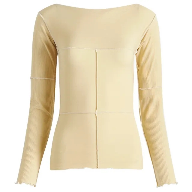 Baserange Women's Cinder Long Sleeve Top Hen Yellow