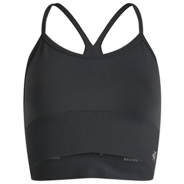 4th & Reckless Women's Jenna Racer Back Sports Bra Black