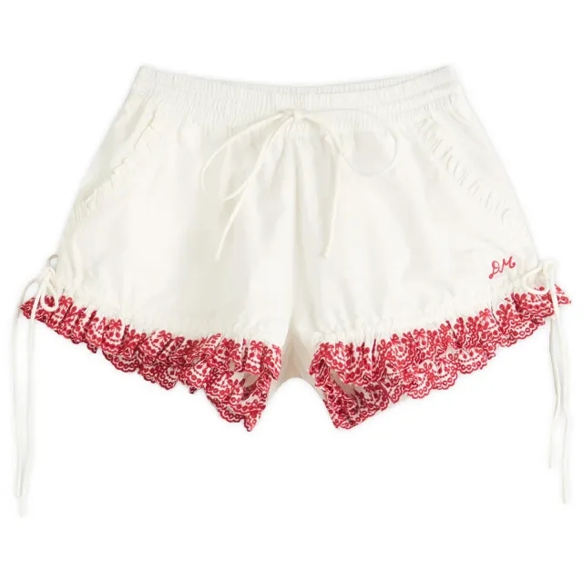 Damson Madder Women's Jenna Bloomer Shorts White