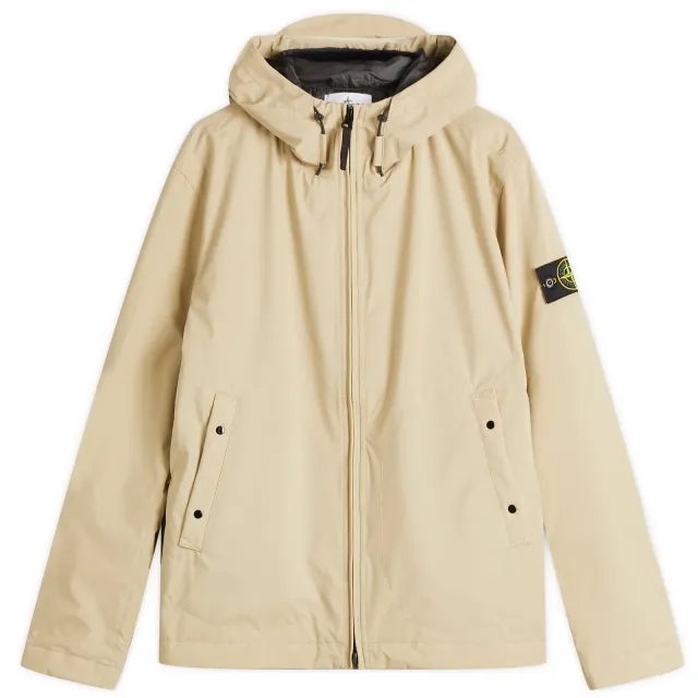 Stone Island Men's Soft Shell-R Primaloft Parka Desert