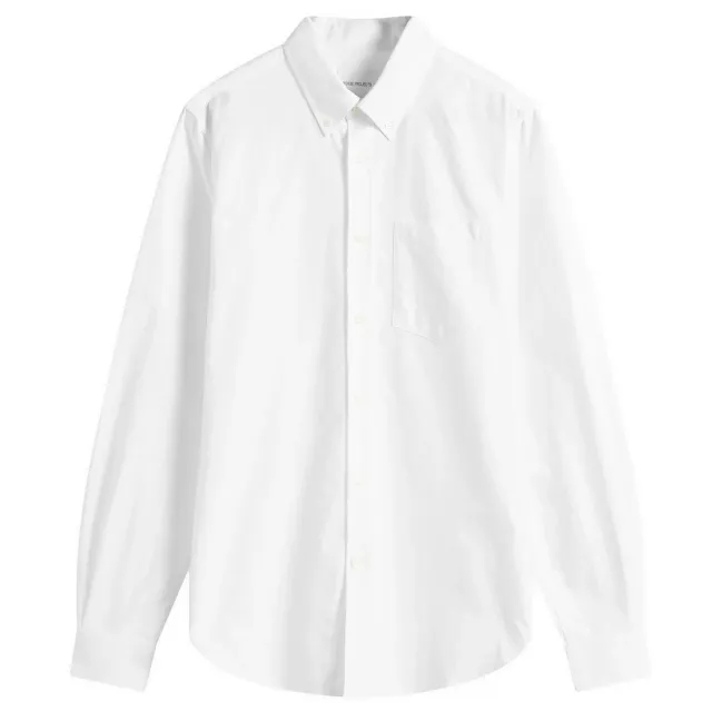 Norse Projects Men's Standard Oxford Shirt White