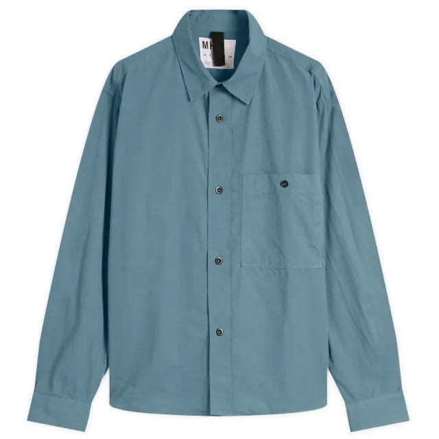 MHL by Margaret Howell Men's Overall Shirt Mineral Blue