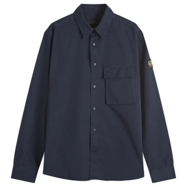 Belstaff Men's Scale Shirt Dark Ink