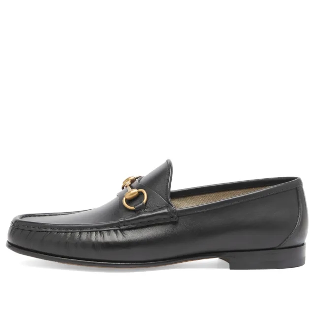 Gucci Men's Roos Classic Horse Bit Loafer Black