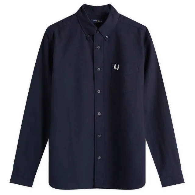 Fred Perry Men's Oxford Shirt Navy