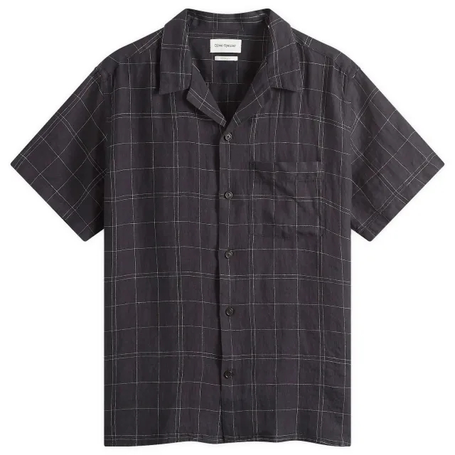 Oliver Spencer Men's Havana Vacation Shirt Black