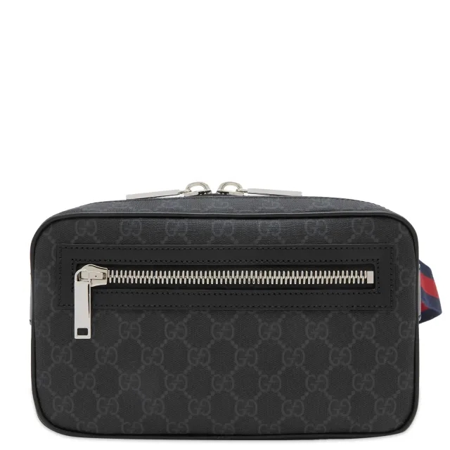 Gucci Men's GG Waist Bag Black