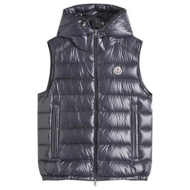 Moncler Men's Barant Vest Navy