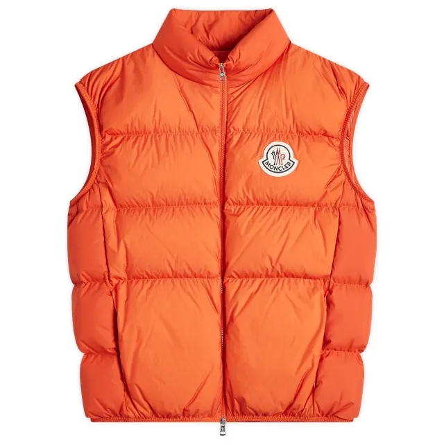 Moncler Men's Almaz Vest Orange